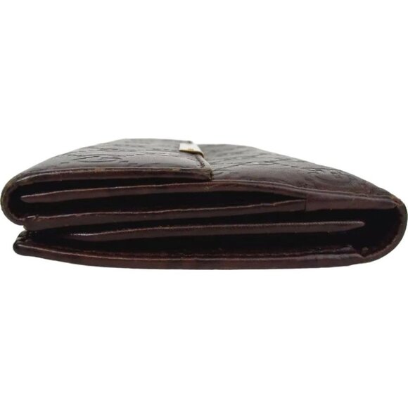 815149AM (C1) Gucci Wallet Long Brown PVC - Picture 2 of 12